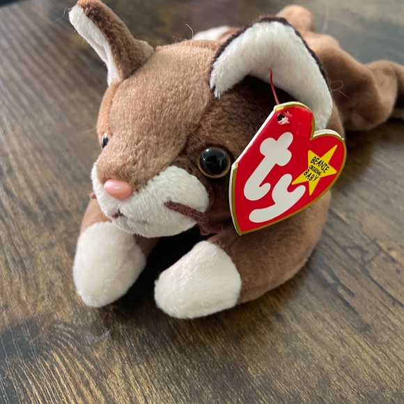 Ty Beanie Baby * Pounce the Cat * Date of birth: Aug 28, 1997 * - Picture 9 of 9